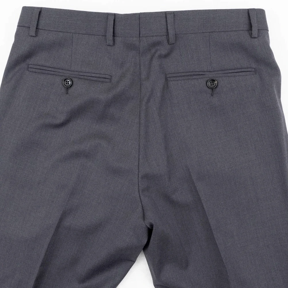 NWOT GUCCI Slim Fit Wool Suit Men's 46 Gray - Picture 10 of 15